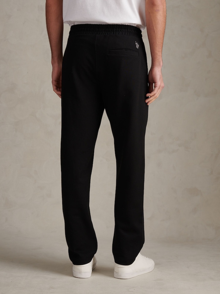 Svart - U.S. Polo Assn Jersey Double Horsemen Trousers - Bilde 2 av 9