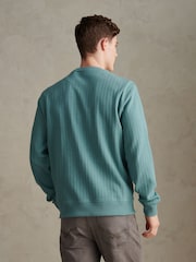 ティール - U.S. Polo Assn バーティカルテクスチャーダブルホースメントレーナー - 画像 3 / 7