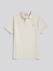 Blanco - U.S. Polo Assn Texture Terry Polo Shirt - Imagen 6 de 8