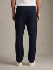 U.S. Polo Assn Blue Interlock Pintuck Joggers - Image 4 of 7