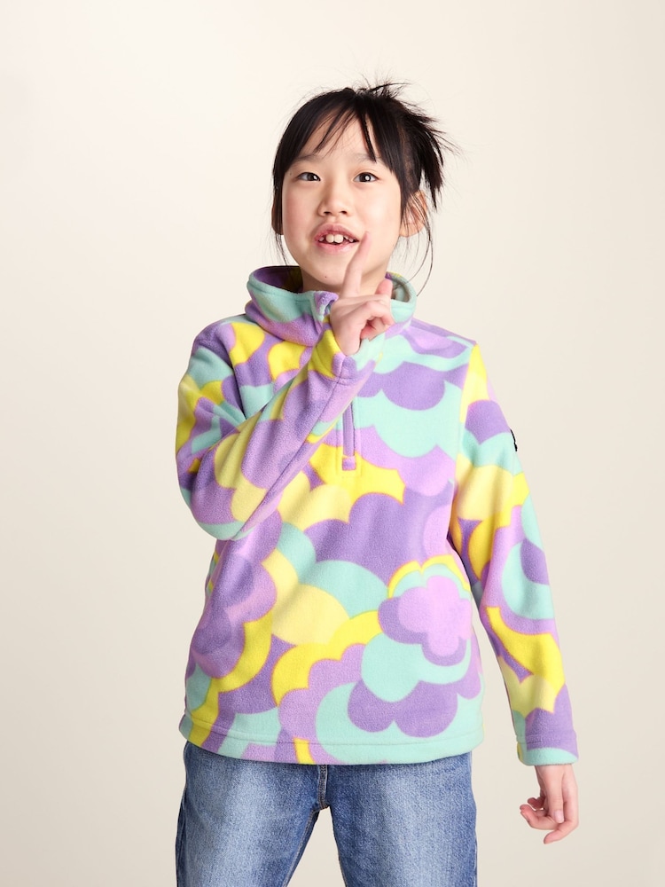 Tog 24 Purple Toffolo Kids ZipNeck Fleece - Image 1 of 7