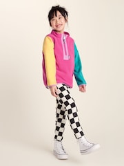 Tog 24 Light Pink Kids Texel Shaun the Sheep Zip Neck Fleece - Image 2 of 7