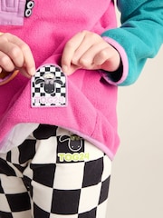 Tog 24 Light Pink Kids Texel Shaun the Sheep Zip Neck Fleece - Image 5 of 7