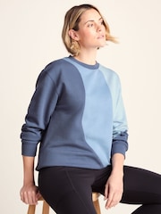 Tog 24 Blue Lawla Sweat Top - Image 4 of 6