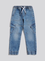 U.S. Polo Assn Blue Cargo Jeans - Image 7 of 10