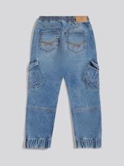 U.S. Polo Assn Blue Cargo Jeans - Image 8 of 10