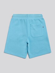 U.S. Polo Assn. Light Blue Double Horsemen Sweat Shorts - Image 2 of 3