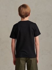 U.S. Polo Assn Black Arch Script Graphic T-Shirt - Image 2 of 7