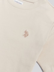 U.S. Polo Assn. Natural Texture Double Horsemen T-Shirt - Image 7 of 7