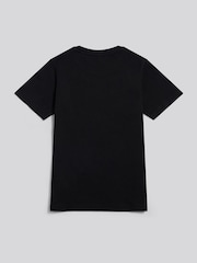 U.S. Polo Assn. Black Ground Double Horsemen Graphic T-Shirt - Image 6 of 7