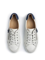 Hotter Grey Extra Wide Fit Chase II Lace-Up/Zip Shoes - Image 4 of 4