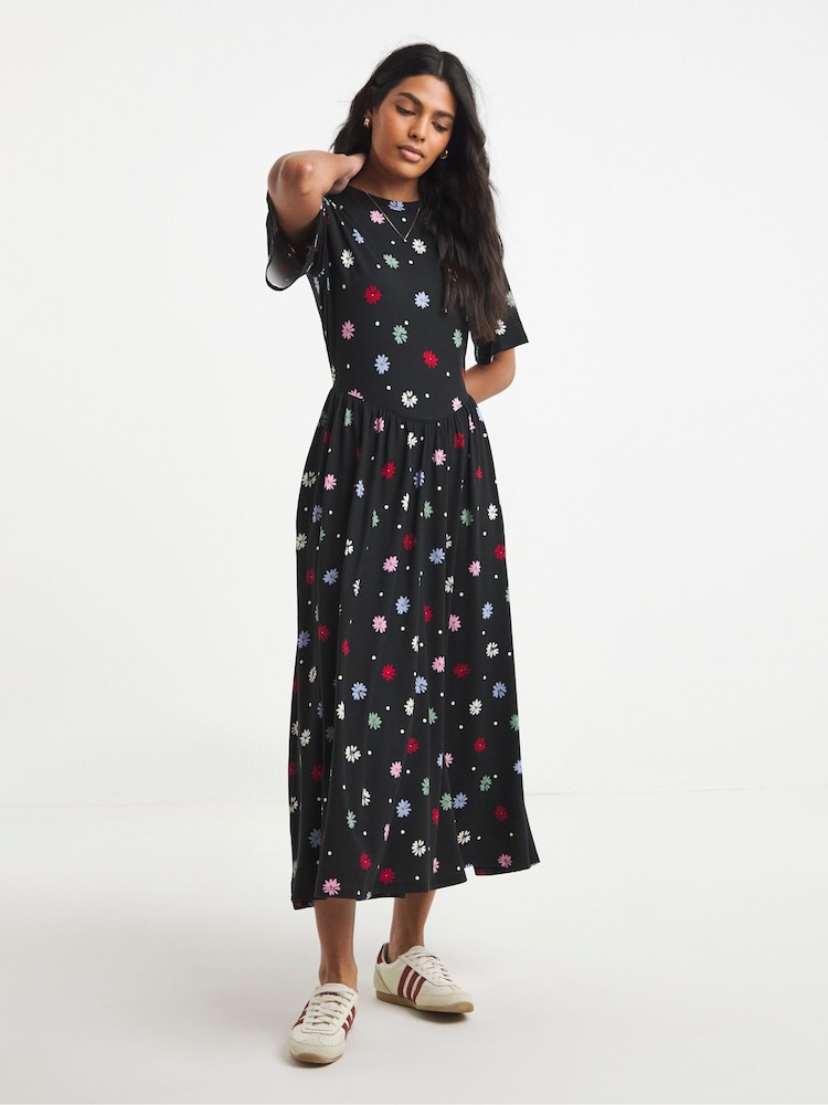 Simply Be Supersoft Midi Φόρεμα - Εικόνα 1 από 4 Simply Be Supersoft Midi Φόρεμα - Εικόνα 1 από 4