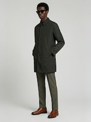 Grün - Harry Brown James Basic Raincoat - Bild 1 von 4