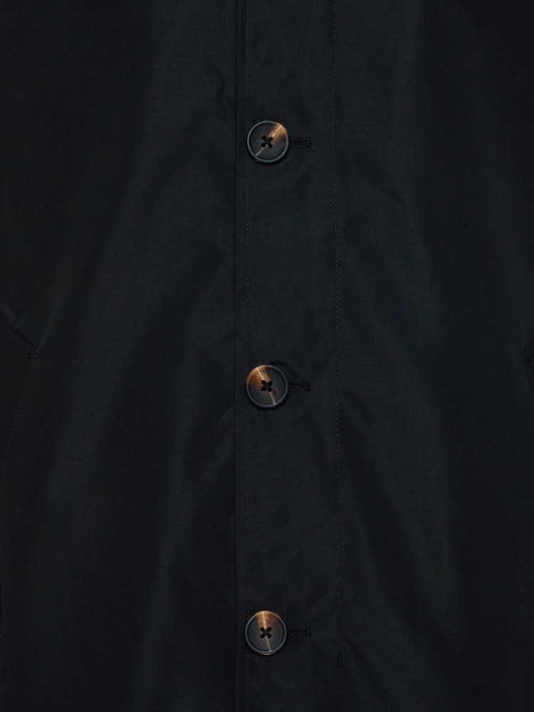 Schwarz - Harry Brown James Basic Raincoat - Bild 4 von 4 Schwarz - Harry Brown James Basic Raincoat - Bild 4 von 4