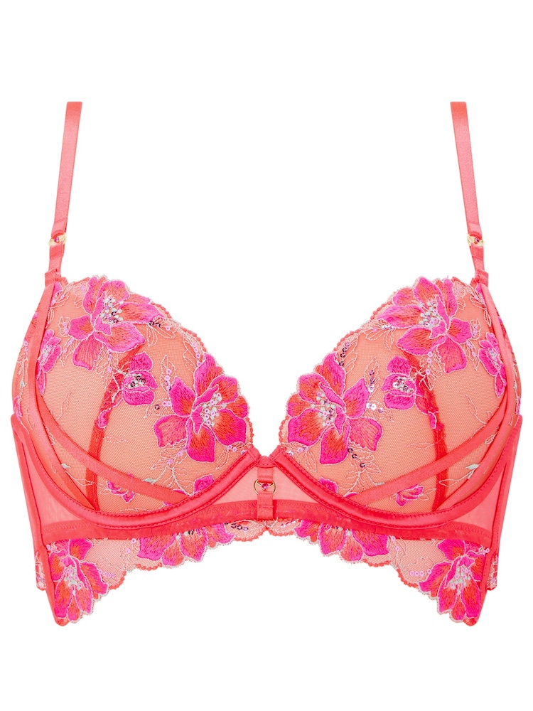 Ann Summers Glistening Sequin Embroidery Padded Plunge Bra - Imaginea 5 din 5 Ann Summers Glistening Sequin Embroidery Padded Plunge Bra - Imaginea 5 din 5