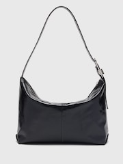 Whistles Black Ring Detail Shoulder Bag - Image 2 of 4