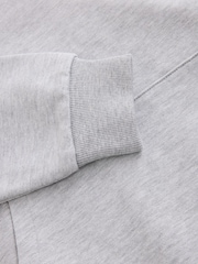 smALLSAINTS Grey Oversized Underground Pullover Hoodie - Image 11 of 11