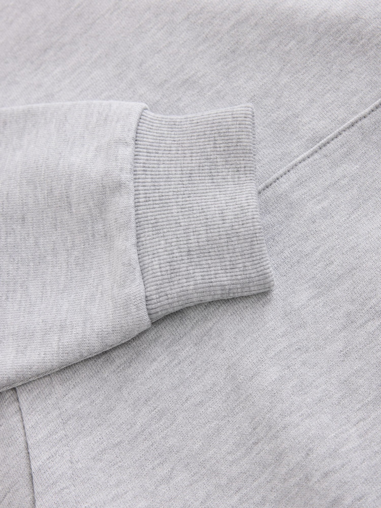 smALLSAINTS Grey Oversized Underground Pullover Hoodie - Image 11 of 11