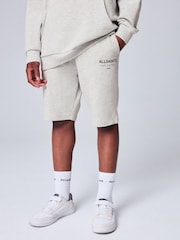 smALLSAINTS Grey Underground Sweat Shorts - Image 1 of 12