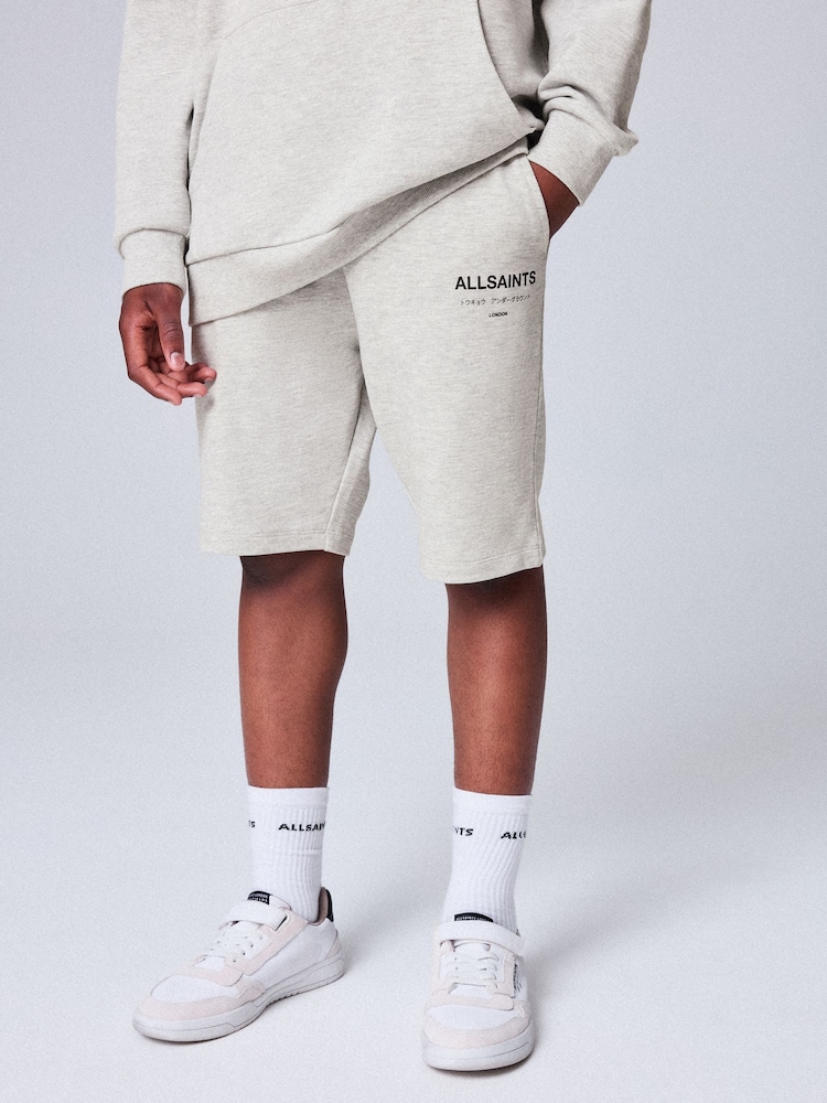 smALLSAINTS Grey Underground Sweat Shorts - Image 1 of 12