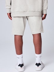 smALLSAINTS Grey Underground Sweat Shorts - Image 4 of 12