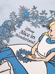 Vanilla Underground Blue Alice In Wonderland Short Sleeved T-Shirt - Image 6 of 6