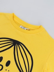 Vanilla Underground Yellow Little Miss Sunshine Long Sleeve Leg Pyjamas Set - Image 6 of 6