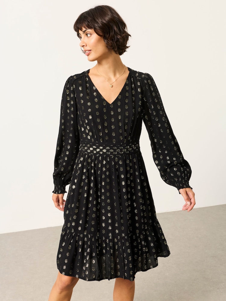 FatFace Peggy Black Dress - Image 1 of 5 FatFace Peggy Black Dress - Image 1 of 5