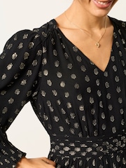 FatFace Peggy Black Dress - Image 3 of 5