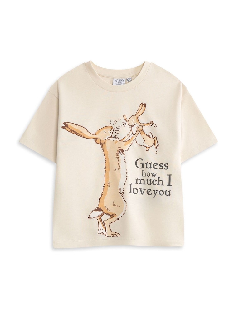 Vanilla Underground Cream Guess How Much I Love You Short Sleeved T-Shirt - Image 1 of 6 Vanilla Underground Cream Guess How Much I Love You Short Sleeved T-Shirt - Image 1 of 6