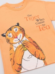 Vanilla Underground Orange The Tiger Who Came To Tea Short Sleeved T-Shirt - Image 3 of 7