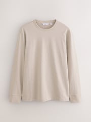 Neutral Relaxed Fit Long Sleeve T-Shirts 3 Pack - Image 2 of 6