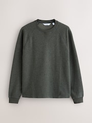 Green Crew Neck Long Sleeve T-Shirt - Image 5 of 7