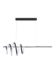 Searchlight Black Travis LED Pendant, Metal - Image 2 of 4