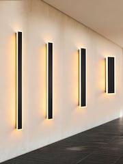 Searchlight Black Riley II Square LED Outdoor Wall Light - Image 3 of 4