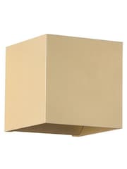 Searchlight Gold Bron Square Up & Down Wall Light G11 - Image 4 of 4