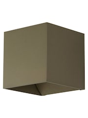 Searchlight Latte Bron Square Up & Down Wall Light G12 - Image 2 of 4