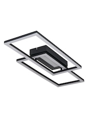 Searchlight Black and White Elias LED Flush - Image 3 of 4