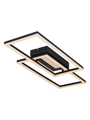 Searchlight Black and White Elias LED Flush - Image 4 of 4