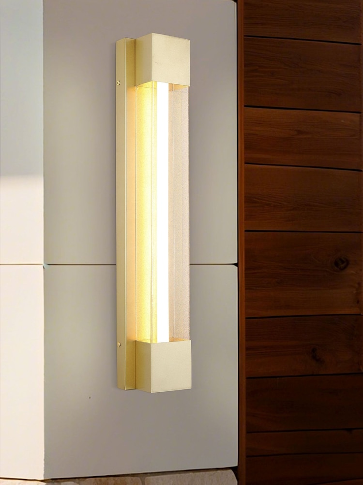 Searchlight Gold Orly OD LED Wall Light - Image 1 of 4