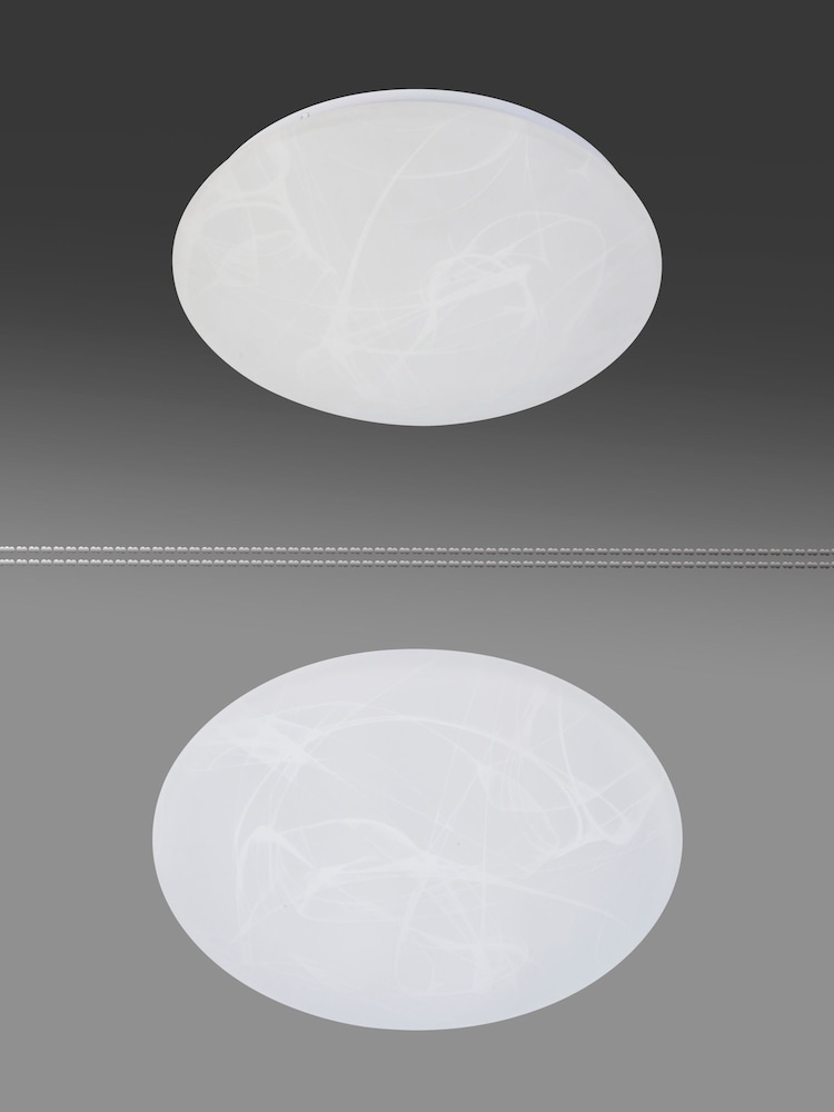 Searchlight White Alba LED Flush - Image 2 of 4