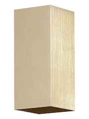 Searchlight Gold Evry Square Up & Down Wall Light, GU10 - Image 4 of 4