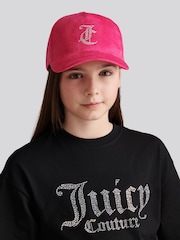 Juicy Couture Pink Classic Velour Cap - Image 1 of 6