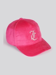 Juicy Couture Pink Classic Velour Cap - Image 3 of 6
