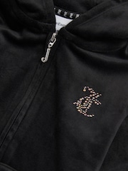 Juicy Couture Daydreamer Velour Zip-Through Hoodie & Tote Bag Set - 6şəkildən 4 şəkil