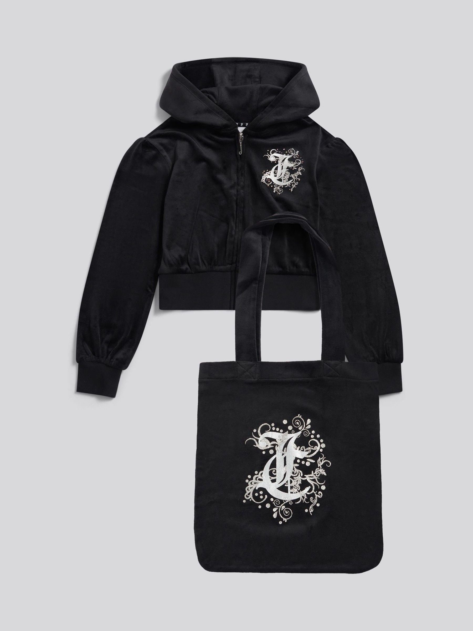 JUICY COUTURE ペイズリー柄パーカー Next：日本 Juicy Couture ペイズリー柄ベロアパフスリーブ ジップ