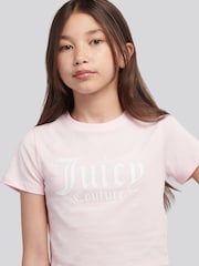 Rosa - Juicy Couture Baumwoll-T-Shirt - Bild 4 von 7