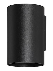 Searchlight Sand Black Lillie Cylinder Down Wall Light GU10 - Image 4 of 4