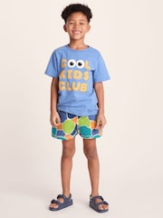 Tog 24 Green Afrino Shaun The Sheep Sweat Shorts - Image 2 of 7