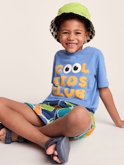 Tog 24 Green Afrino Shaun The Sheep Sweat Shorts - Image 4 of 7